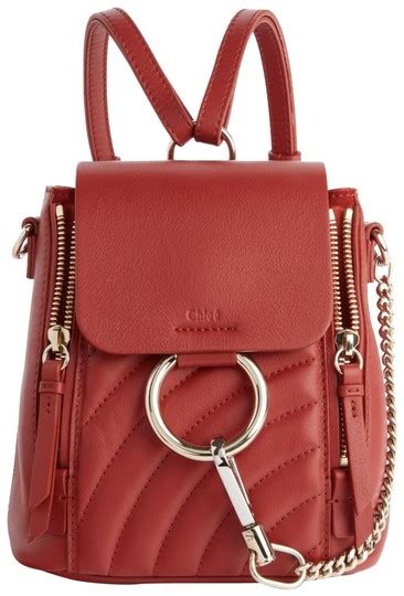 chloe faye inspired backpack|chloe faye backpack red.